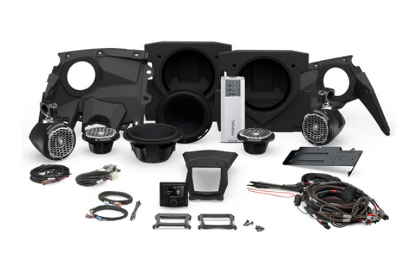  X317-STAGE5 / 1000 watt stereo, front speaker, subwoofer, & rear speaker kit for 2017+ Maverick X3